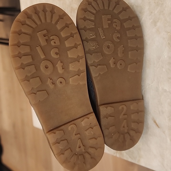 Falcatto leather boots toddler size 8 - Picture 2 of 3